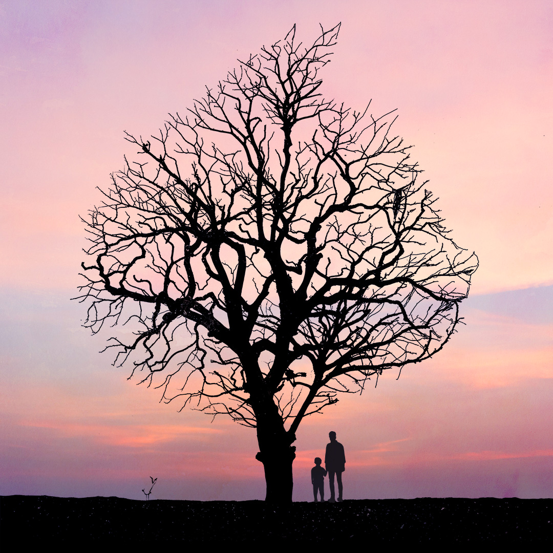 Tree Cat Illustration